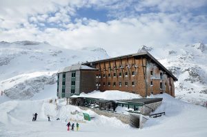 Berghotel Rudolfshütte in der Gletscherwelt Weisssee Uttendorf in Mitten der hohen Tauern