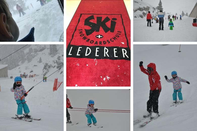 Skitag in der Skischule Lederer in der Gletscherwelt Weisssee Uttendorf in Mitten der hohen Tauern