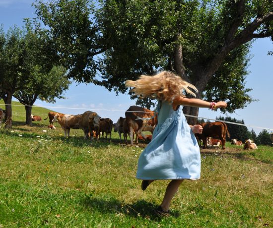 Leinenkleid Mamalamadesign Leinen für Kinder