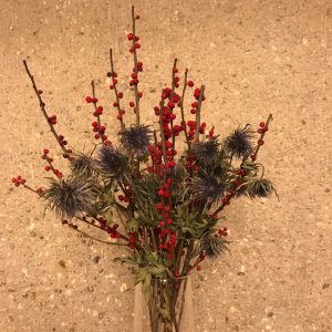 Blumen im Winter - Distel & Co