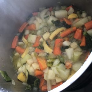 Aufwand um Gemüsepaste zu machen