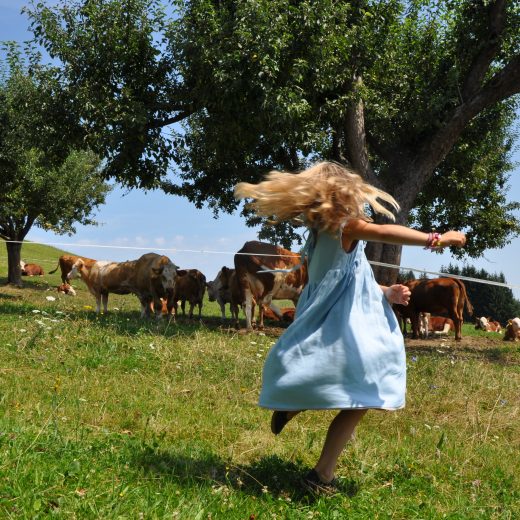 Leinenkleid Mamalamadesign Leinen für Kinder